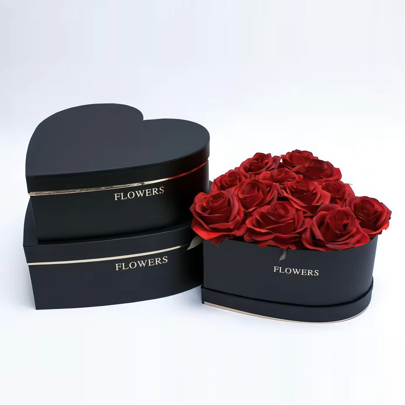 Heart Shape Flower Package Gift Boxes