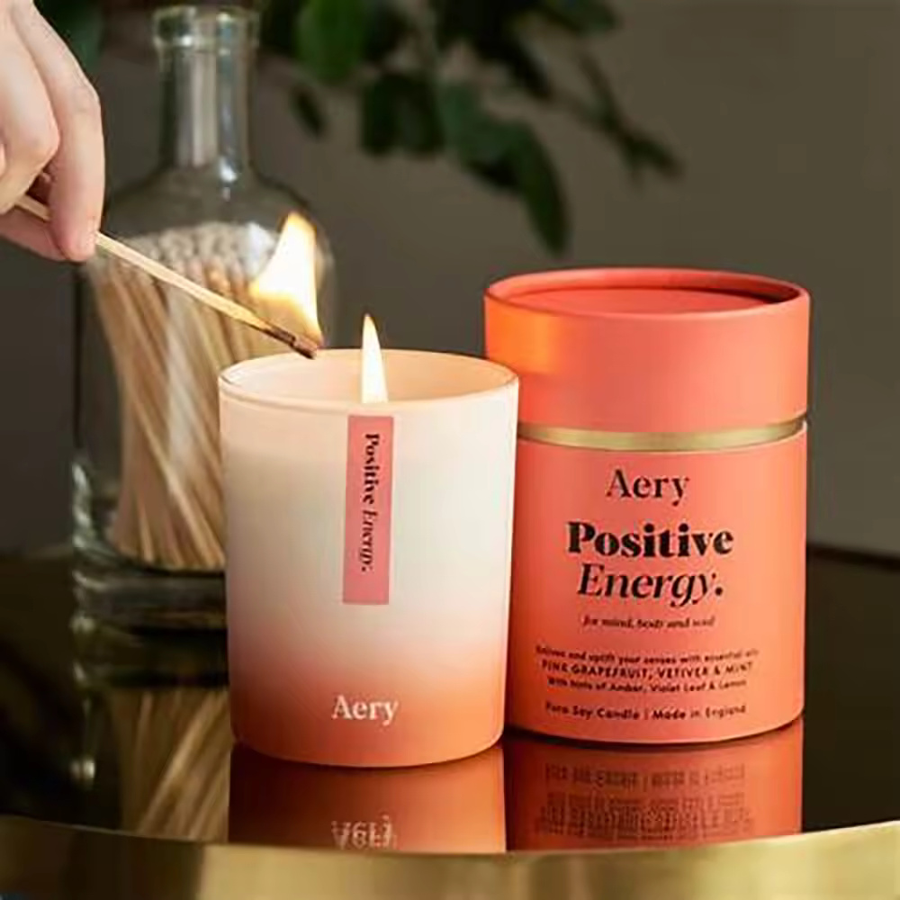 Luxury Gift Paper Tube Packaging For Candle