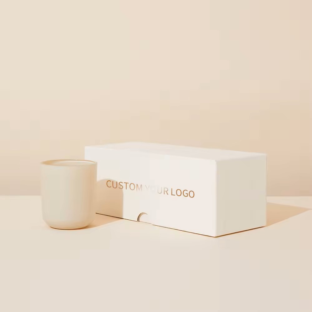 Luxury Paper Gift Package Box with Lid For Candle