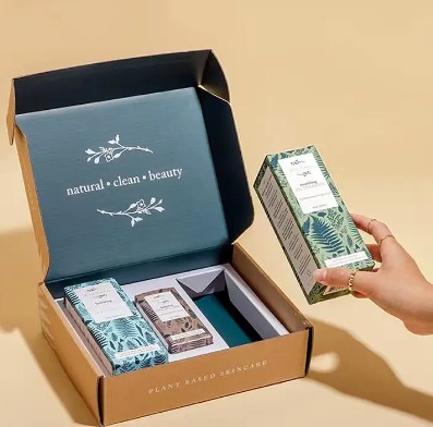 Customized Luxury Skincare Cosmetic Gift Packaging Box